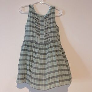 Silk Burberry check dress